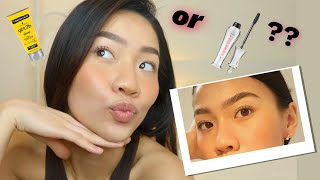 EYEBROW ROUTINE ✨ affordable laminated effect! (stubborn, sparce eyebrows)