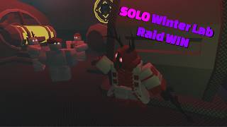 SOLO Winter Event Lab Raid Win! | Decaying Winter
