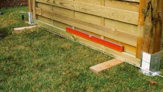 Piveteau Bois Montage Panneaux Et Astuces