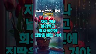 [사연] 시니어 직장인의 연륜