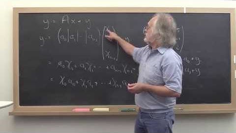 1.3.5 Matrix-vector multiplication via axpy