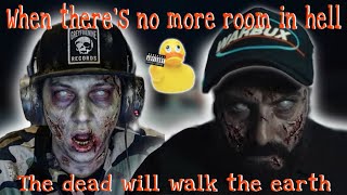 Duckboy - When there’s no more room in hell the dead will walk the earth | music video (reaction) 