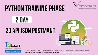 Python Training   Phase 2   Day 20 API JSON Postmant