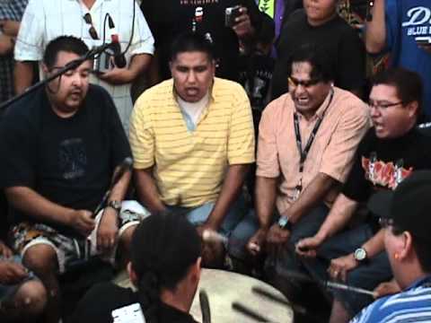 Northern Cree Pow Wow Music Northern Native American Post Falls Julymush Context Youtube