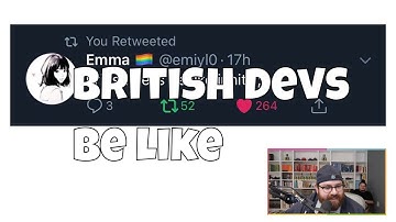 British devs be like - funny programming meme review 2021 clip
