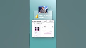 Organizational themes in Power BI in 2 minutes