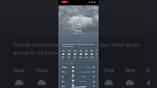Cloudy Day iOS 18.6.1