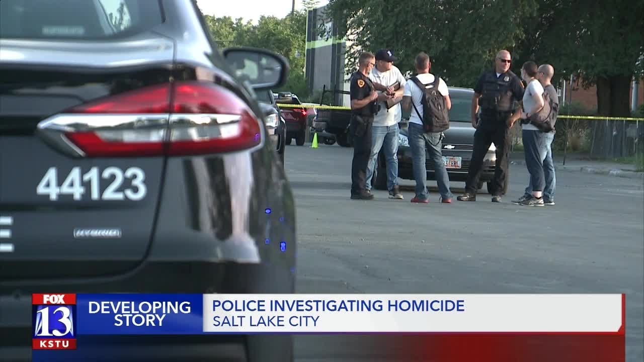 Police Investigating homicide in Salt Lake City - YouTube