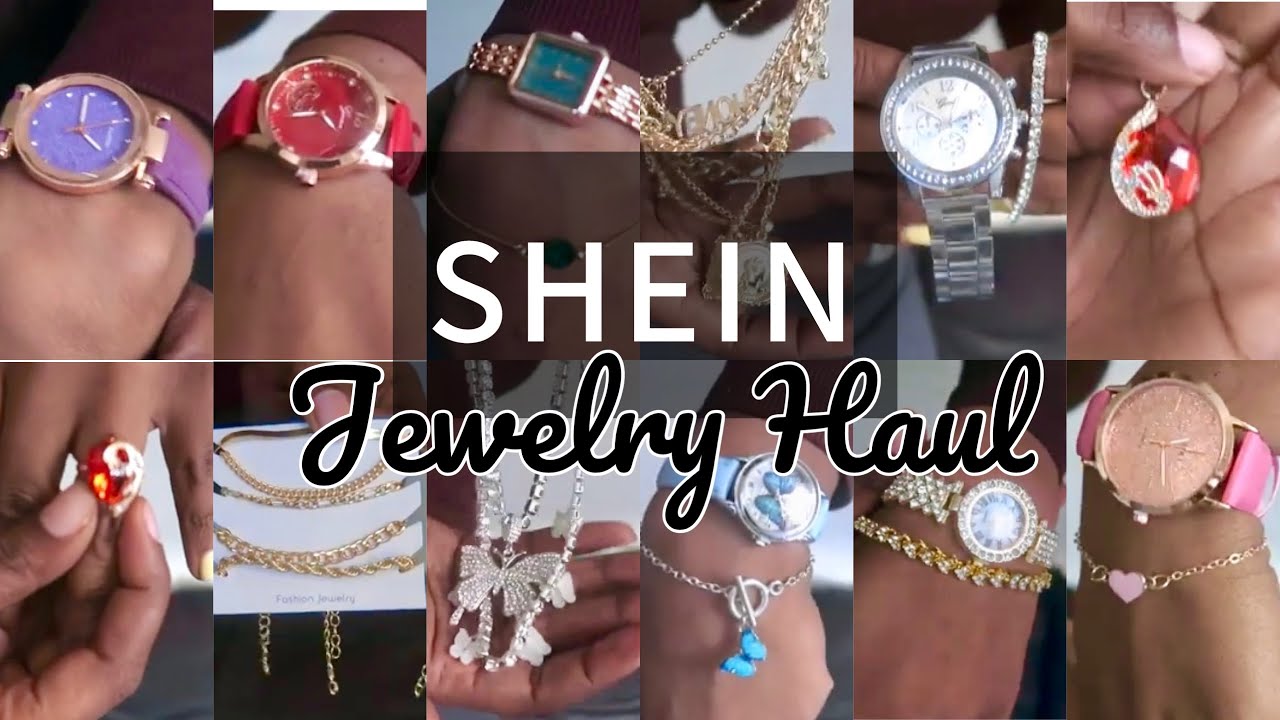 SHEIN Jewelry Haul! YouTube