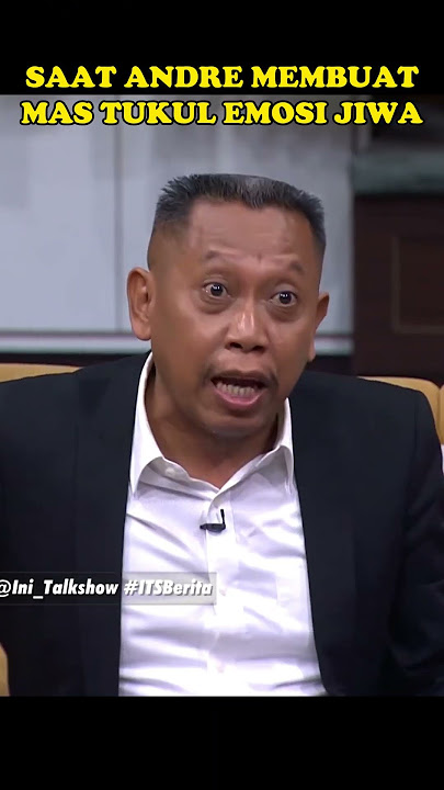 Pertanyaan Andre bikin Mas Tukul EMOSI 🤣 #shorts #komeng #initalkshow