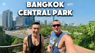 Bangkok’s MASSIVE New Rooftop Park! (Dusit Arun) + Lumphini Lizards & Silom Nightlife
