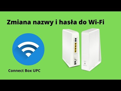 UPC Connect Box - Jak zmienić hasło Wi-Fi oraz jak uruchomić tryb Bridge