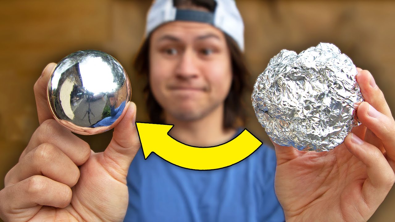 I Tried The Japanese Foil Ball Challenge!