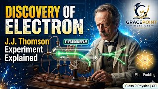 Discovery of Electron | Class 9 Physics | J.J. Thomson Experiment Explained | Grace Point Institute