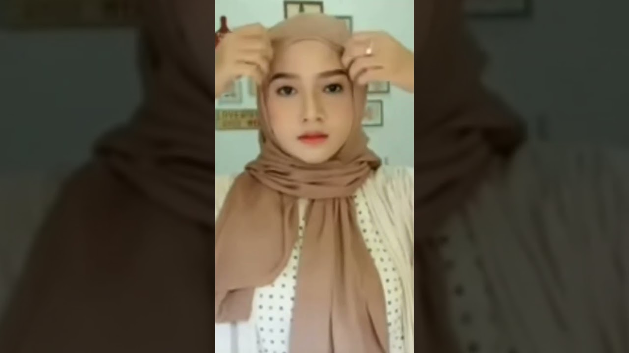 Easy hijab design simple and beautiful 
