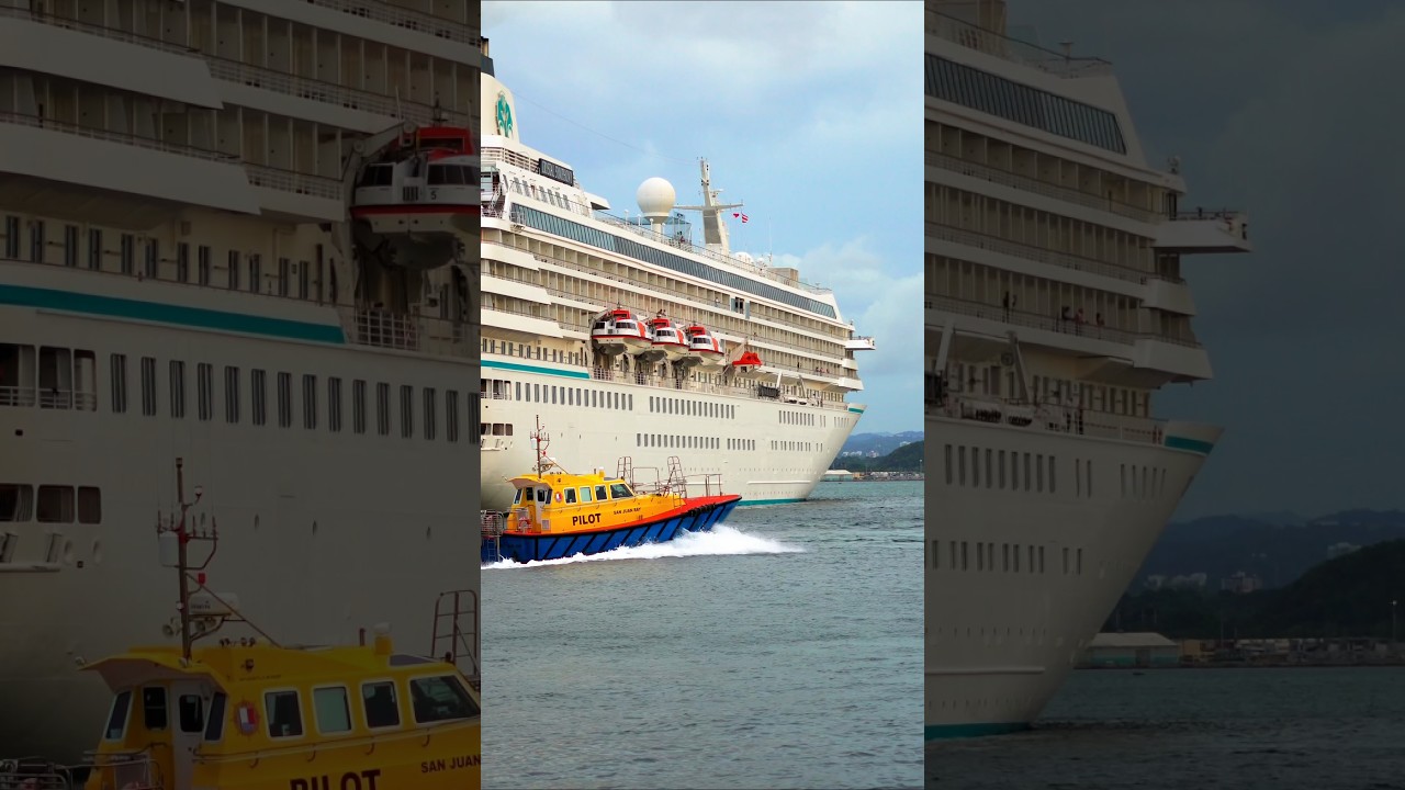 Pilot Spotted!, Crystal Symphony goes from Puerto Rico🇵🇷 to New York!🇺🇸  #cruiseship #cruisetour