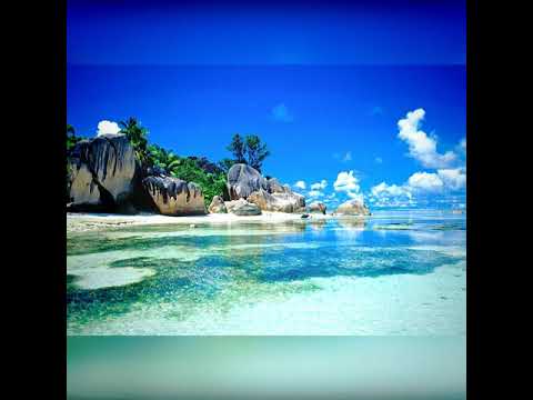 Relaxing music with beach scenes - YouTube