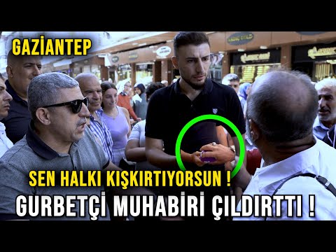 Gurbetçi Muhabiri Çıldırttı