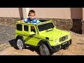 New Jeep Mercedes AMG 63 - unboxing power wheels