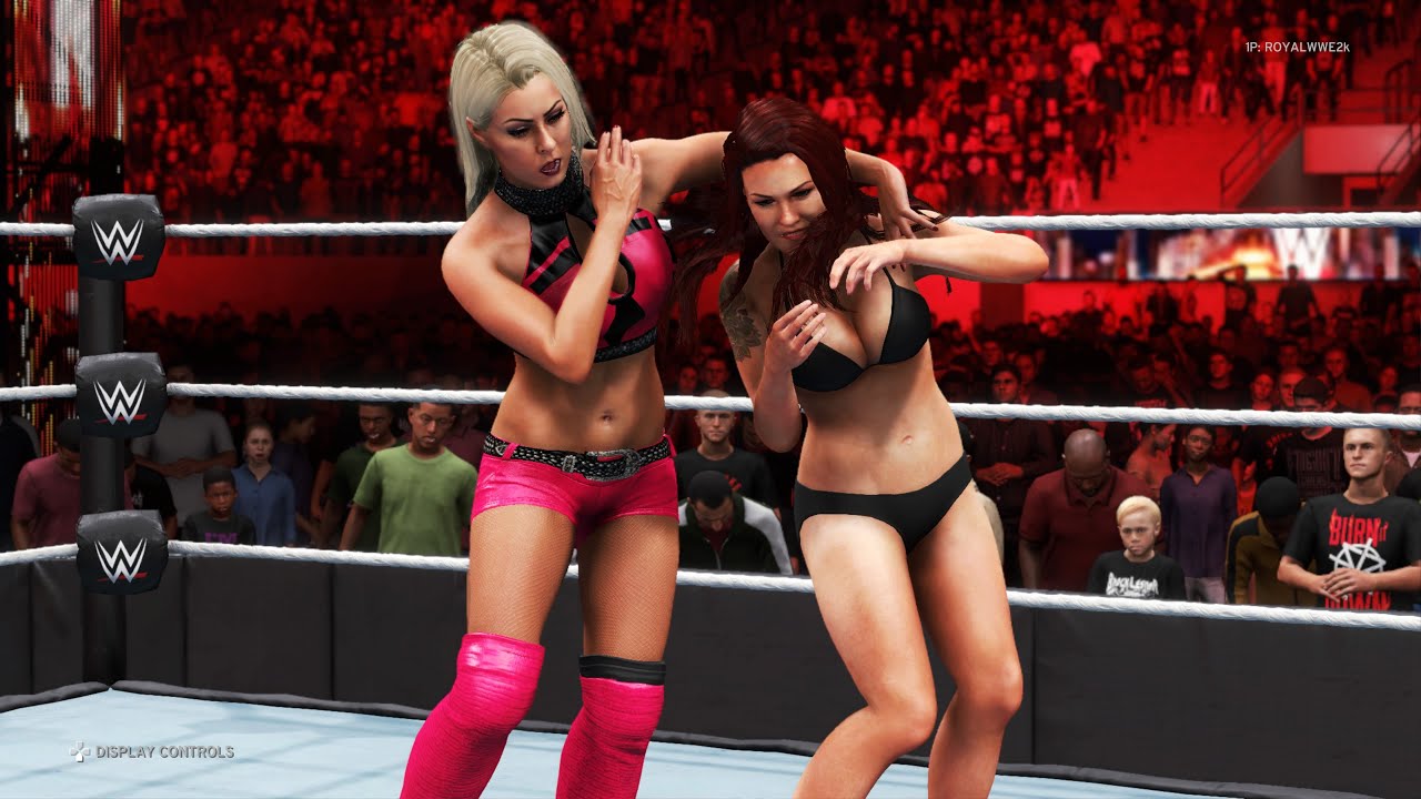 WWE 2K20 - Lita vs. Maryse - Girl Fights