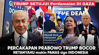 Prabowo Trump's Mic Leaked: "Gaza Peace Finally Achieved" Netanyahu Is Increasingly Isolated by t...