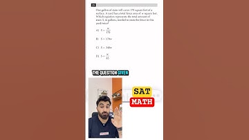 SAT Math Practice | Step-by-Step