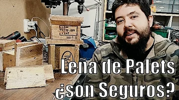 ¿Es seguro quemar palés en una chimenea?