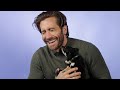 Jake Gyllenhaal Plays With Puppies While Answering Fan Questions