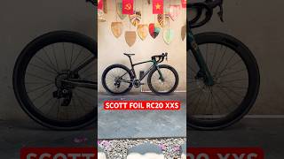 Scott Foil RC20 size XXS DUOI 1m65 chính hãng lướt đẹp Group điện Sram rival lip force giò Red E1