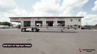 NEW MAC 48 High Spec Flatbed