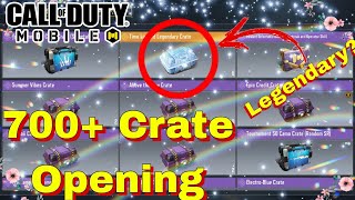 Opening Legendary Crate?! + 700+ Crate - Call of Duty Mobile