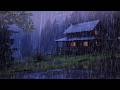 Gentle Night RAIN - Rain Sounds For Sleeping - Relaxing Rainstorm Sounds, Study, White Noise