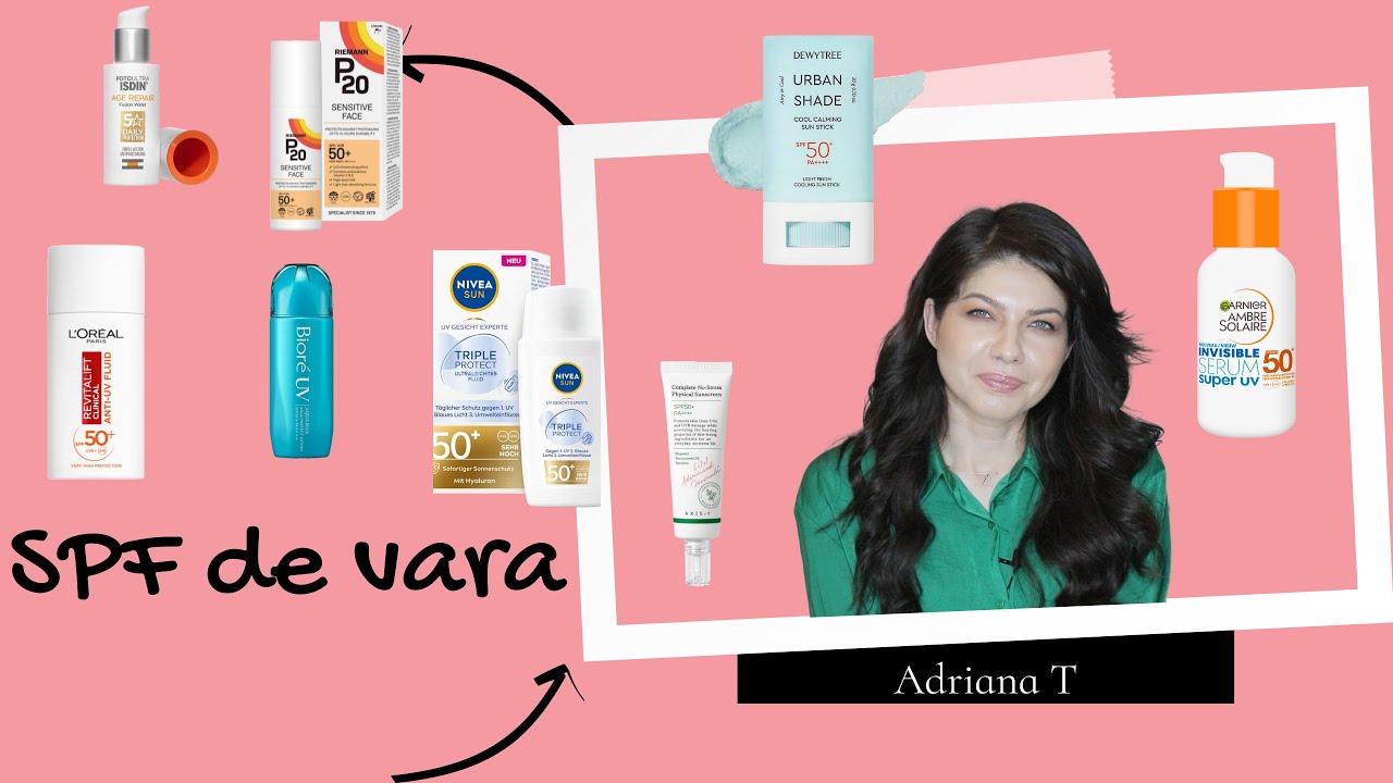 SPF-uri rezistente pe care le folosesc vara