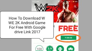 How To Download WWE 2K Android Game For Free - 2017 screenshot 5