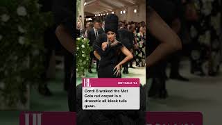 Cardi B lit up a #MetGala after-party in a red dress — and she brought Offset as her date!