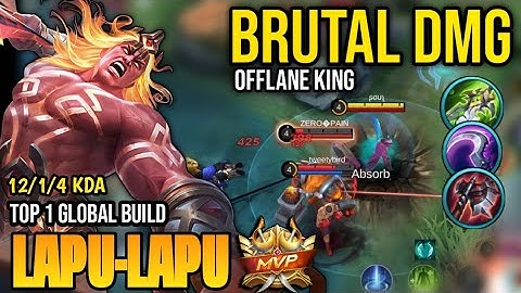 LAPU-LAPU BEST BUILD 2022 | BUILD TOP 1 GLOBAL LAPU-LAPU GAMEPLAY | MOBILE LEGENDS ✓