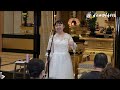 「生きることは歌うこと」、大病乗り越え前向く姿に聴衆魅了　能代市出身・工藤さんが歌声披露