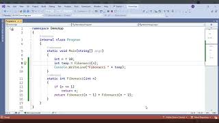 Recursive Function in C#