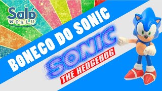 BONECO SONIC BOOM + Trailer do Filme Sonic - Boneco do Sonic Sega