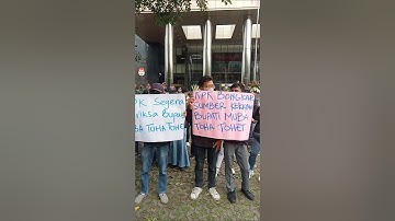 DEMO HARI INI DI KPK JAKARTA