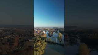 Uk Still Flooded-Burton Upon Trent #Djimini3Pro #Cityphotography #Aerialfootage #4Kvideo #Video2024