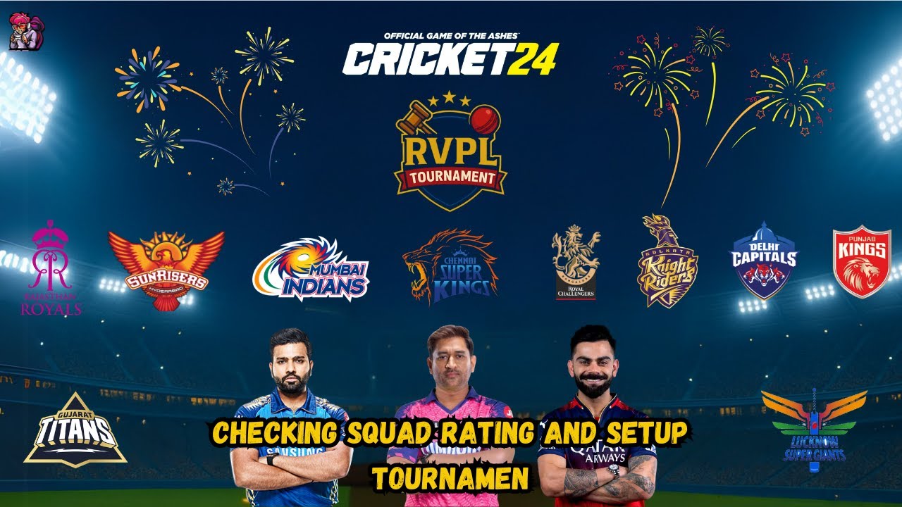 Building RVPL League in Cricket 24 Tamil | Create Tournament Mode | Ultimate Tamil Cricket Setup 🏏🎮
