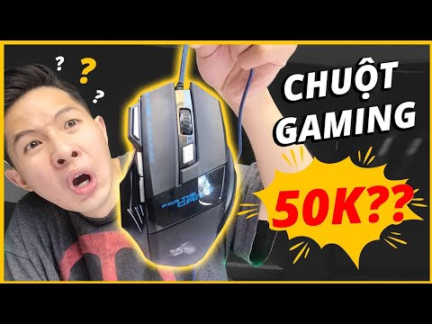 THỬ MUA CHUỘT GAMING 50K TRÊN MẠNG VÀ CÁI KẾT...