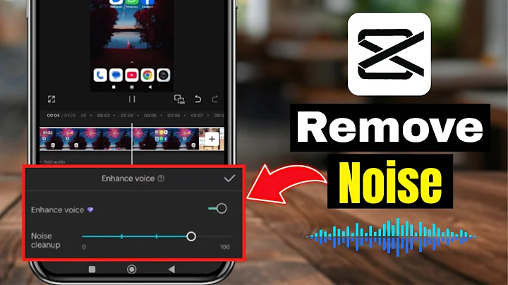 How to Remove Background Noise in CapCut | Audio Background Noise Remove (2025)
