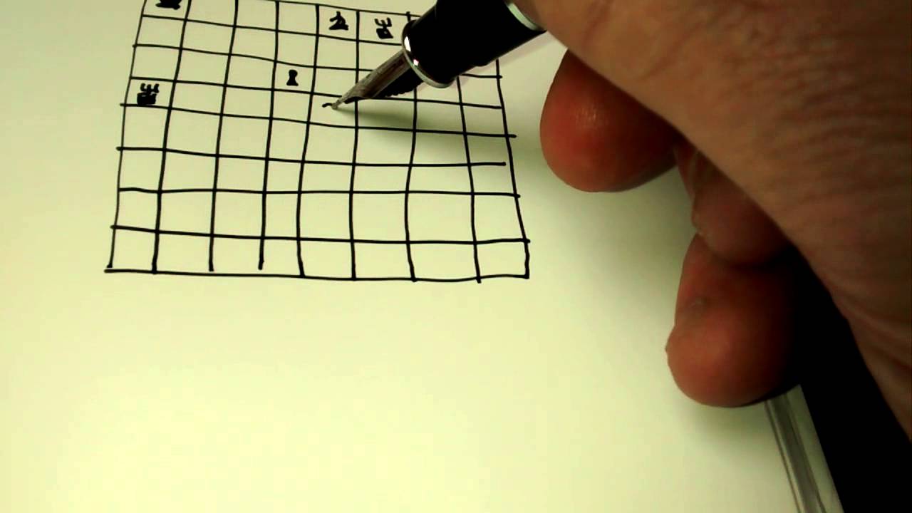 drawing chess positions on paper - Chess Forums 