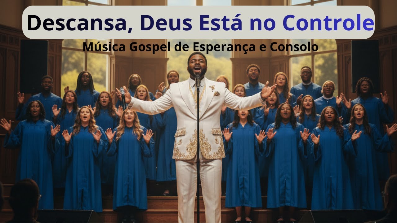 Descansa, Deus Está no Controle | Música Gospel de Esperança e Consolo