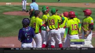#LLWS16: Game 9 Highlight - Gael Cortez (Mexico) Solo HR screenshot 4