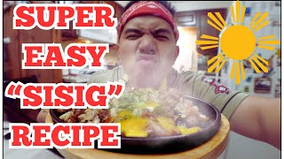 Super Easy Pinoy "SISIG" recipe | Cooking with Chef Allyn | Vlog#16 | Buhay Amerika