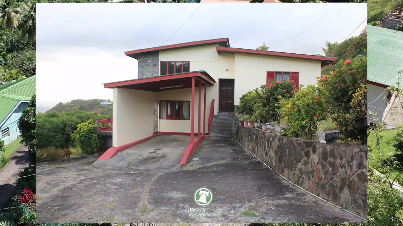 For Sale 2 639 Sq Ft 3 Bedroom Property At Prospect Saint Vincent And The Grenadines Youtube