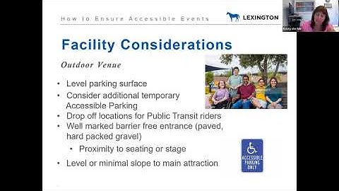 How to Ensure Accessible Events